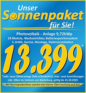 Sonnenpaket - Kontaktaufnahme