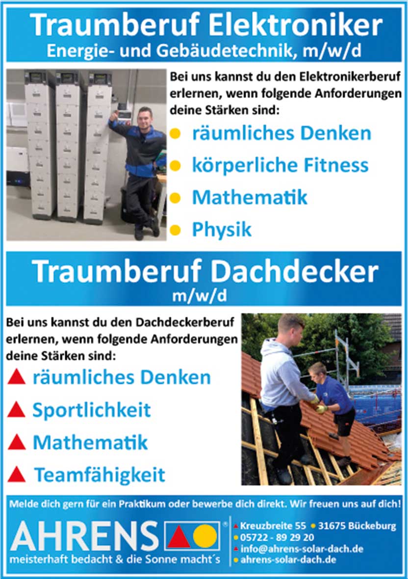 Ausbildung zum Elektroniker für Energie- und Gebäudetechnik (m/w/d)